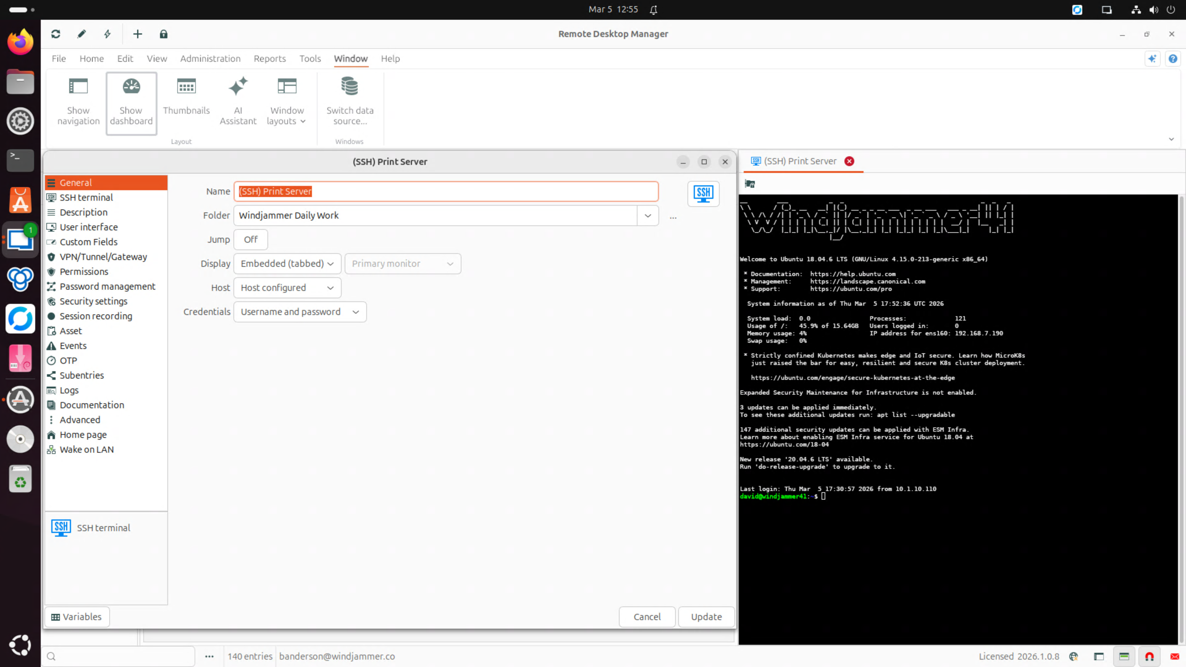 Configure entries to fit any environment